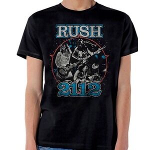 Rush 2112 Live T-Shirt Tee Men Women